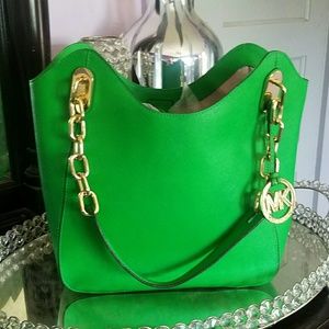 MK Kelly Green Lilly Tote